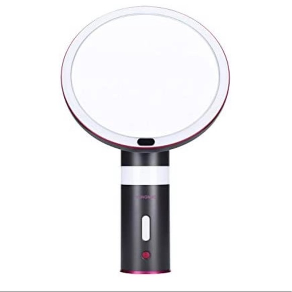 NWT YONGNUO M8 Makeup Mirror w/Lights 5X Mag Touch Control 90’ Rotation RGBColor - Picture 3 of 6